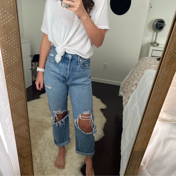 AGOLDE 90’s Mid Rise Loose Fit Jeans - Picture 4 of 9